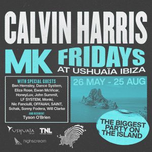 Calvin Harris at Ushuaia Ibiza 2023