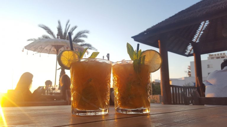 Cocktails at Golden Buddha Ibiza