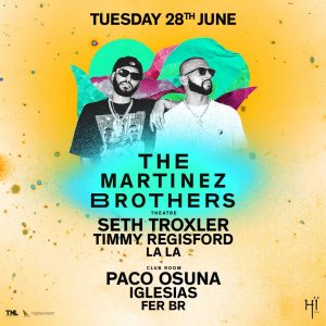 The Martinez Brothers and Paco Osuna at Hi Ibiza
