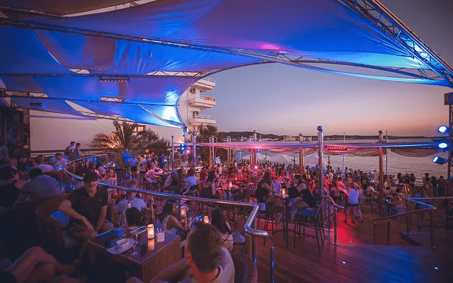Cafe del Mar Ibiza sunset bar