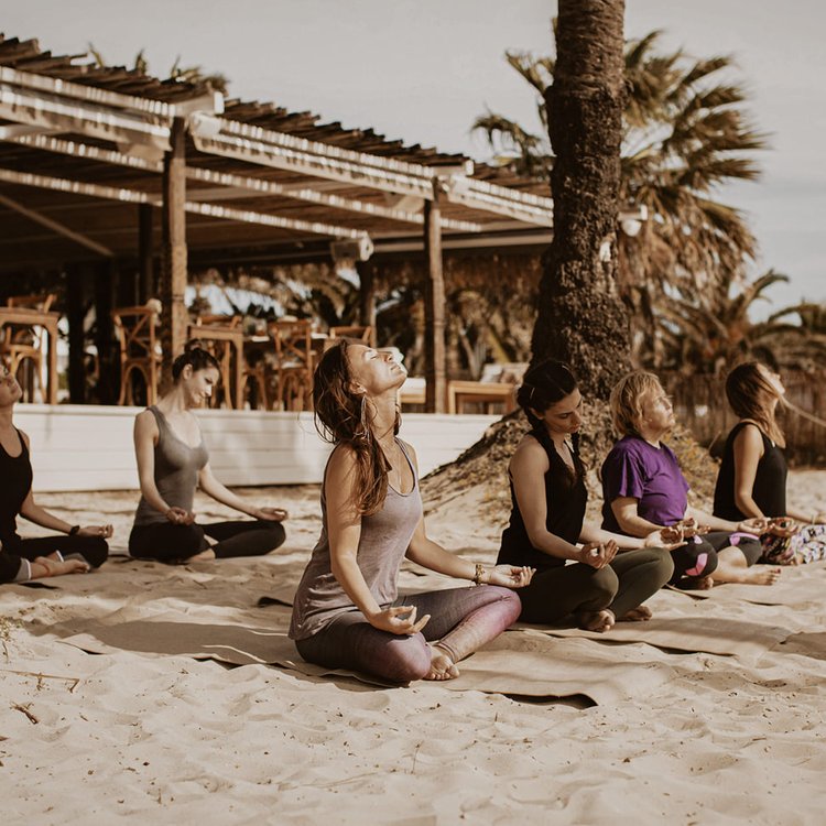 Yoga at Beachouse Ibiza
