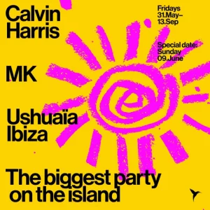 Calvin Harris Ibiza 2024