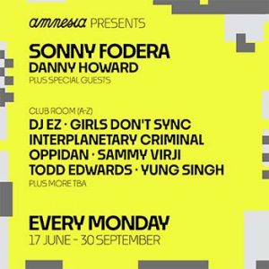 Sonny Fodera at Amnesia Ibiza