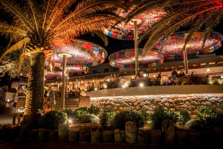 Aiyanna Ibiza in the night