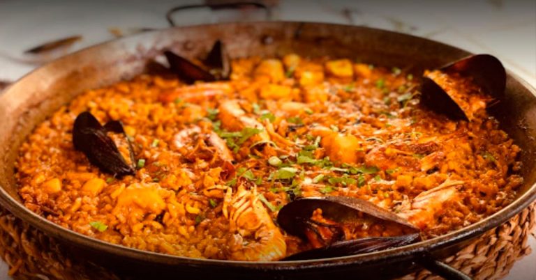 Paella at La Brassa ibiza