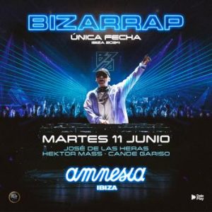 Bizarrap at Amnesia 2024